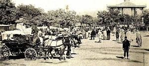 2792- Constantine - Place de la Breche et le Kiosque a musique2